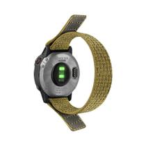 Pulseira De Nylon Trançada De 22mm 26mm Para Garmin Forerunner 970 965 955 Solar Instinct Approach