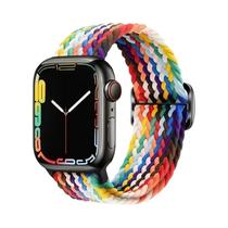 Pulseira De Nylon Trançada Elástica De 40mm 44mm Para Apple Watch Ultra, Compatível Com iWatch Pulseira De Nylon Trançada Elástica De 40mm 44mm Para Apple Watch Ultra, Compatível Com iWatch
