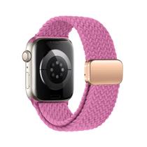 Pulseira de Nylon Trançado Fecho Deployant para Applewatch