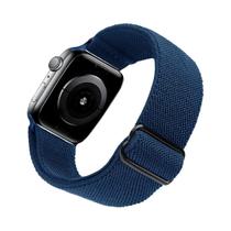 Pulseira De Nylon Ultra Para Apple Watch, Laço Elástico Trançado Para Séries 5, 6, 7, 8, 9, 40mm,