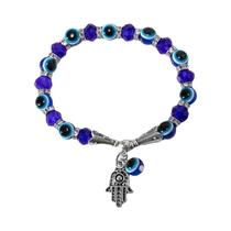 Pulseira De Olho Azul Mão De Fátima Para Mulheres E Meninas, Joia Da Sorte, Presente Fashion