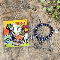 Pulseira De Orixás Entidade C/ Pingentes - Umbanda Candomblé - Ogum