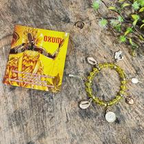 Pulseira De Orixás Entidade C/ Pingentes - Umbanda Candomblé - Oxum