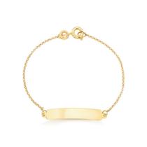Pulseira de Ouro 10k Infantil Melindrosa Pulseira de Ouro 10k Infantil Melindrosa