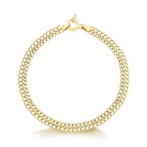 Pulseira de Ouro 18k com 19 cm