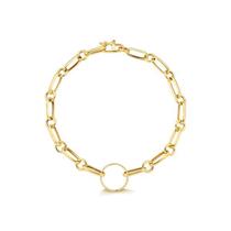 Pulseira de Ouro 18k Elos