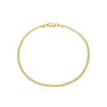 Pulseira De Ouro 18k Feminina Bismark Maciça Pulseira De Ouro 18k Feminina Bismark Maciça