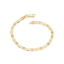 Pulseira de ouro 18k masculina rommanel fio grumet elo longo 550570