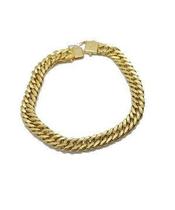 Pulseira de Ouro 18K Nill 6mm a 9 mm 21cm (média)