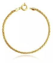 Pulseira de ouro 18k Palmeira (Espiga) 20 cm Pulseira de ouro 18k Palmeira (Espiga) 20 cm