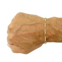 Pulseira de ouro 18k Tijolinho 3,3Gr 21 CM