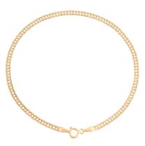 Pulseira De Ouro Elo Duplo 18k Masculina Grumet 20cm