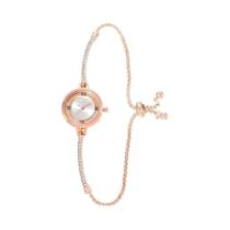 Pulseira de Ouro Luxo Feminino com Relógio de Quartzo - Moda e Elegância