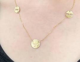 Pulseira de Ouro18k, modelo Pai Filho Espírito Santo Pulseira de Ouro18k, modelo Pai Filho Espírito Santo