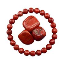 Pulseira De Pedra Natural De 8MM Para Homens E Mulheres, Joias De Quartzo, Lava, Olho De Tigre,