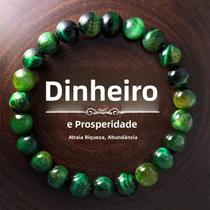 Pulseira De Pedra Natural Olho De Tigre Galáxia De 8mm Para Riqueza E Boa Sorte, Presente Para a