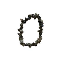 Pulseira de Pedra Natural Quartzo Fume - Protecao e Concretizacao