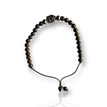 Pulseira de Pedras Naturais com Buda