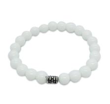Pulseira de Pedras Naturais Quartzo Branco