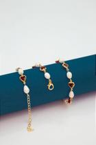 Pulseira de Pérola Natural com Extensor - 01 Unidade