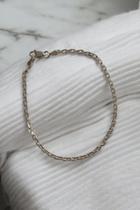 Pulseira de Prata 925 20cm 2mm Pulseira de Prata 925 20cm 2mm