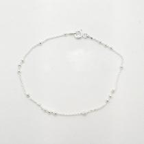 Pulseira de Prata 925 com Bolinhas de 1,8mm - 18cm Pulseira de Prata 925 com Bolinhas de 1,8mm - 18cm