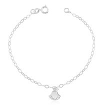 Pulseira de Prata 925 Concha Pendurada Pulseira de Prata 925 Concha Pendurada