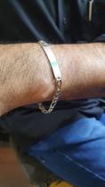 Pulseira de Prata 925 elo 3 em 1