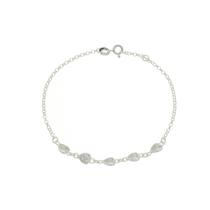 Pulseira De Prata 925 Feminina Coração Sequencial Zircônia Pulseira De Prata 925 Feminina Coração Sequencial Zircônia