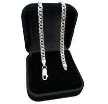 Pulseira de Prata 925 Legítima Grumet 4mm 21cm