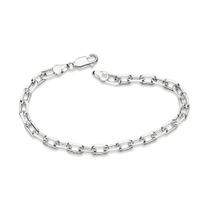 Pulseira de prata 925 masculina rommanel elo cadeado 21 cm 850038 Pulseira de prata 925 masculina rommanel elo cadeado 21 cm 850038