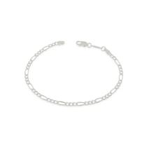 Pulseira de prata 925 unissex rommanel groumet 20 cm 850052