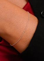 Pulseira de Prata de Prata Bolinha Pulseira de Prata de Prata Bolinha
