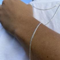 Pulseira de prata grumet 2mm