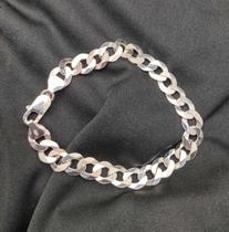 Pulseira de prata grumet 7 mm