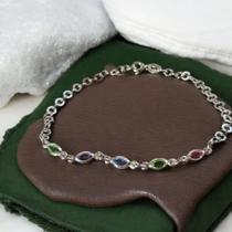 Pulseira de Prata Pura Original 18cm