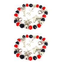 Pulseira de Proteção Espiritual Pomba Gira Umbanda Masculina Feminina Kit 2 Und Pulseira de Proteção Espiritual Pomba Gira Umbanda Masculina Feminina Kit 2 Und