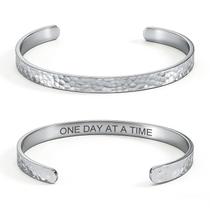 Pulseira de punho cusurlove, versículo bíblico inspirador, banhada a ouro 18K