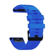 Pulseira de relógio AISPORTS Silicone 22mm para Garmin MARQ Adventurer