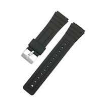 Pulseira De Relógio Ajustável Em Silicone 12-22mm Para Casio W800H A158 168 AE1200 1300 F91W F84