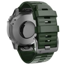 Pulseira de relógio ANCOOL compatível com Fenix 6X/7X 26mm verde oliva