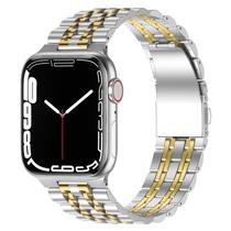 Pulseira de Relógio Anlinser em Aço Inoxidável para Apple Watch (49mm e 42mm) Pulseira de Relógio Anlinser em Aço Inoxidável para Apple Watch (49mm e 42mm)