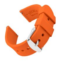 Pulseira de Relógio Archer Silicone - 23mm - Quick Release - Laranja