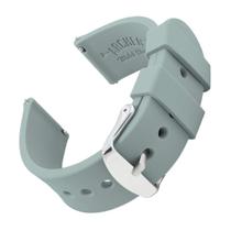 Pulseira de relógio Archer Silicone Quick Release 19 mm Cadet Grey Pulseira de relógio Archer Silicone Quick Release 19 mm Cadet Grey