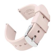 Pulseira de relógio Archer Silicone Quick Release 21 mm rosa pálido Pulseira de relógio Archer Silicone Quick Release 21 mm rosa pálido