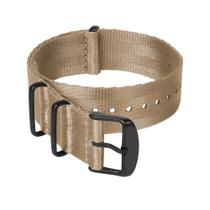 Pulseira de relógio Archer Watch Braceles Cinto de segurança de nylon tecido 18 mm