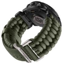 Pulseira de Relógio Bandletic R-Nylon Survival Paracord 22mm para Garmin Instinct