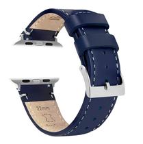 Pulseira de relógio Barton em couro azul marinho para Apple Watch 38/40/41 mm Pulseira de relógio Barton em couro azul marinho para Apple Watch 38/40/41 mm