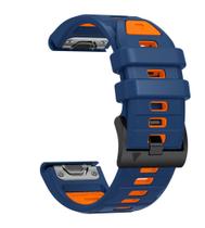 Pulseira de relógio BEFIA 26mm de silicone para Garmin Fenix 8 51mm 5x 6x