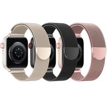 Pulseira de relógio BELONGME Mesh Loop em aço inoxidável 40-49 mm Apple Pulseira de relógio BELONGME Mesh Loop em aço inoxidável 40-49 mm Apple